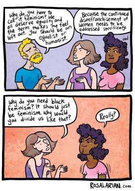 Black Feminism Cartoon